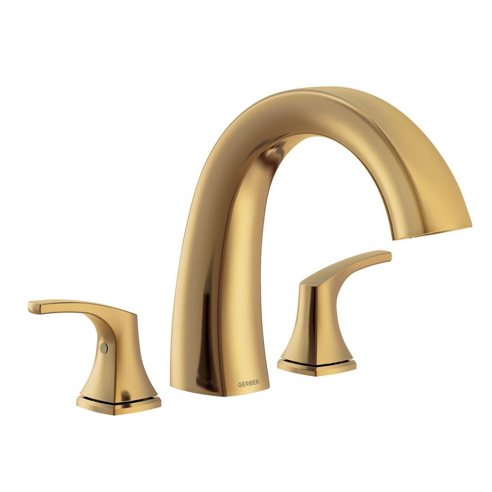 Vaughn 2H Roman Tub Trim Kit w/out Spray Brushed Bronze