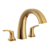 Vaughn 2H Roman Tub Trim Kit w/out Spray Brushed Bronze