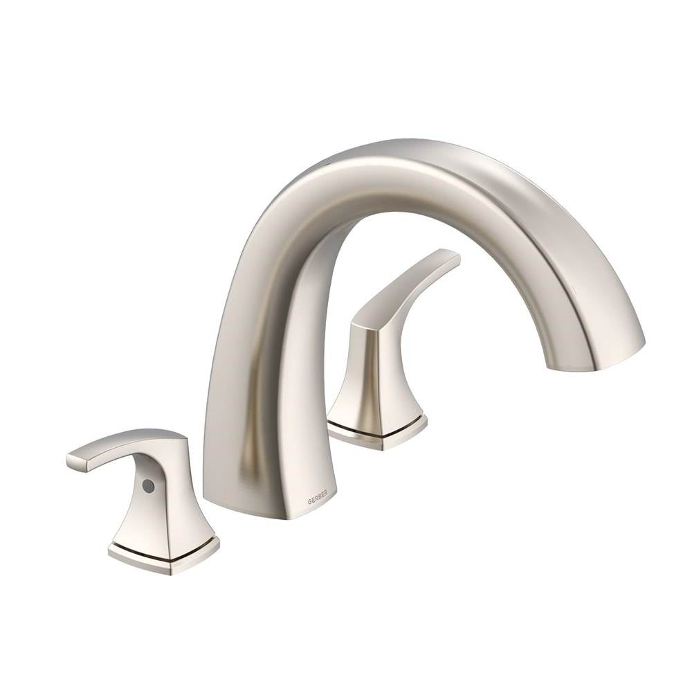 Vaughn 2H Roman Tub Trim Kit w/out Spray Brushed Bronze