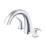 Gerber Plumbing - Vaughn 2H Roman Tub Trim Kit w/out Spray Chrome - Chrome
