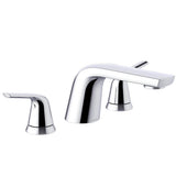 Lemora 2H Roman Tub Trim Kit w/o Spray Brushed Nickel