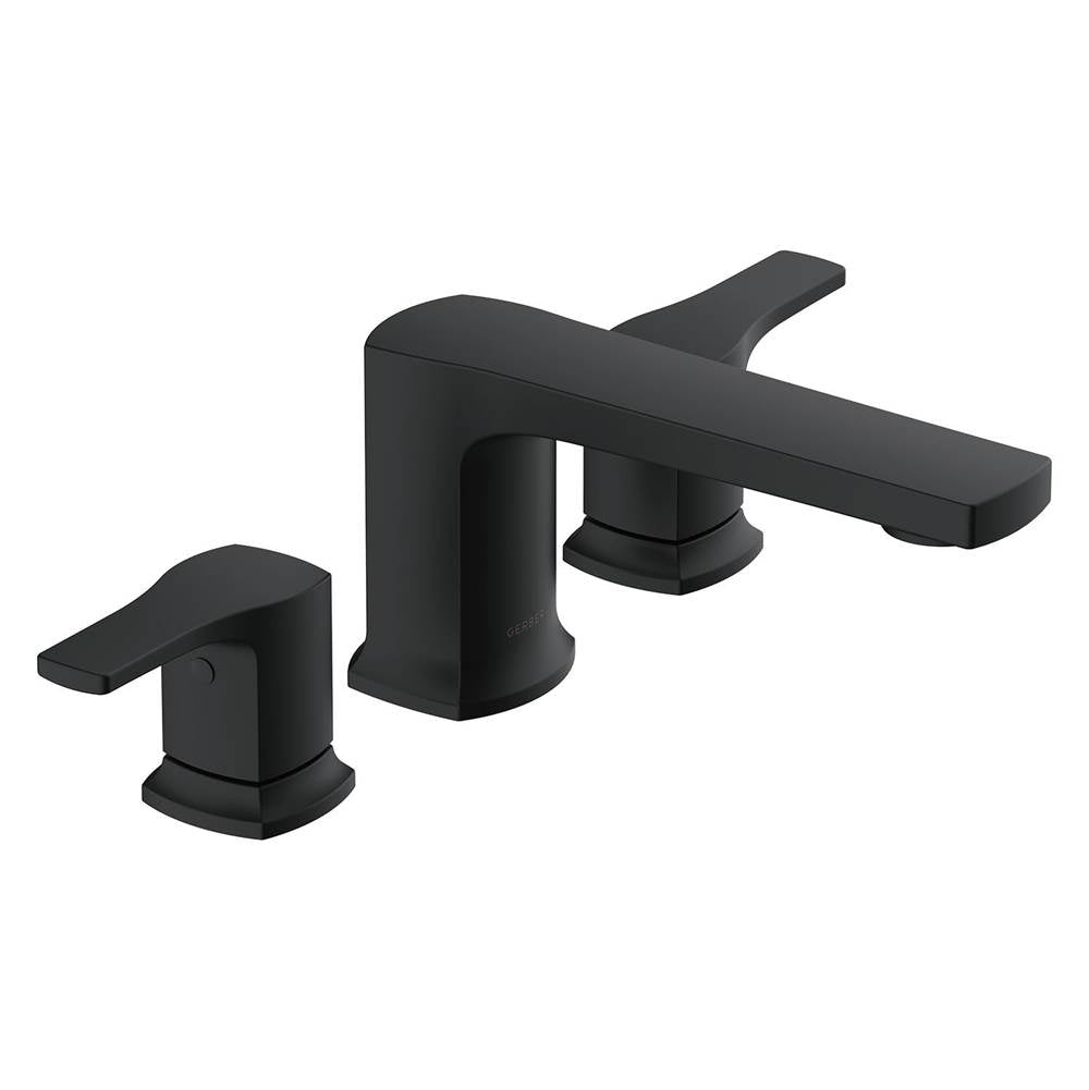 Tribune 2H Roman Tub Trim Kit w/out Spray Satin Black