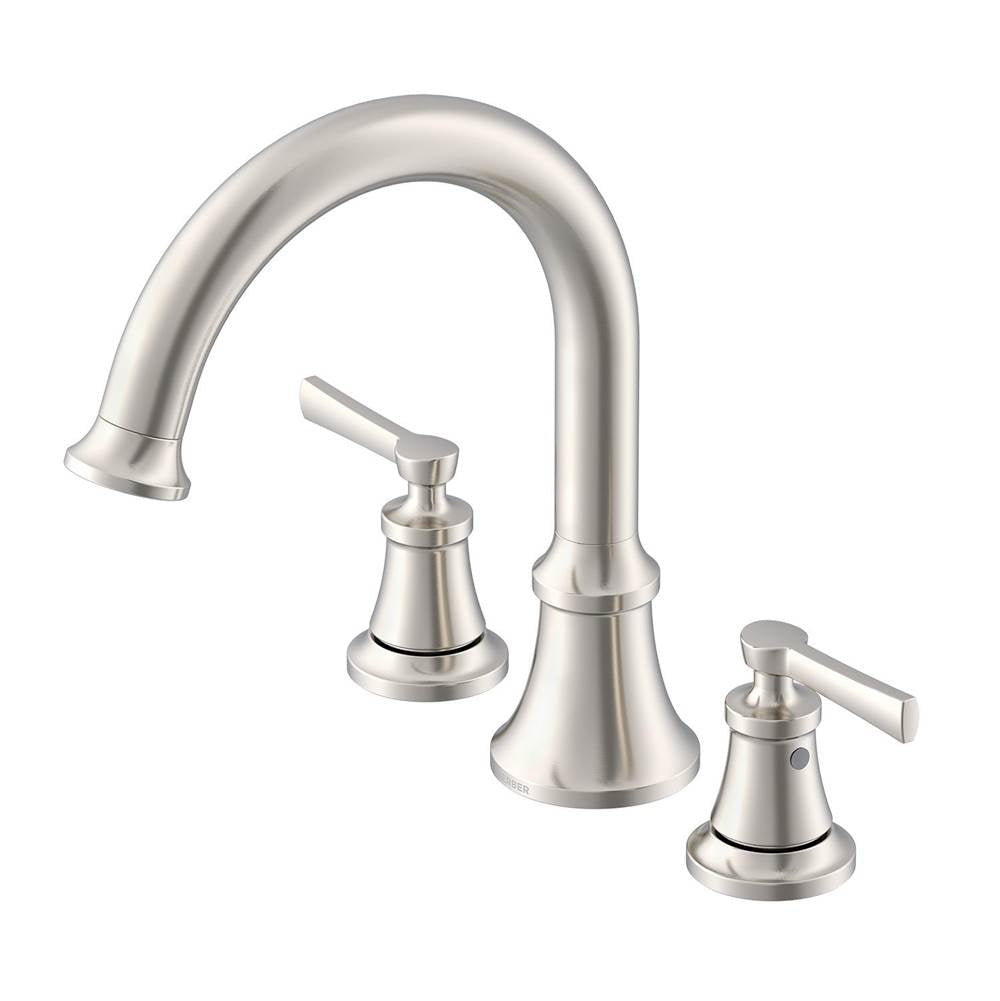 Gerber Plumbing - Northerly 2H Roman Tub Trim Kit w/out Spray Brushed Nickel - Brushed Nickel