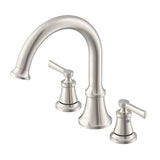 Gerber Plumbing - Northerly 2H Roman Tub Trim Kit w/out Spray Brushed Nickel - Brushed Nickel