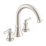 Northerly 2H Roman Tub Trim Kit w/out Spray Brushed Nickel