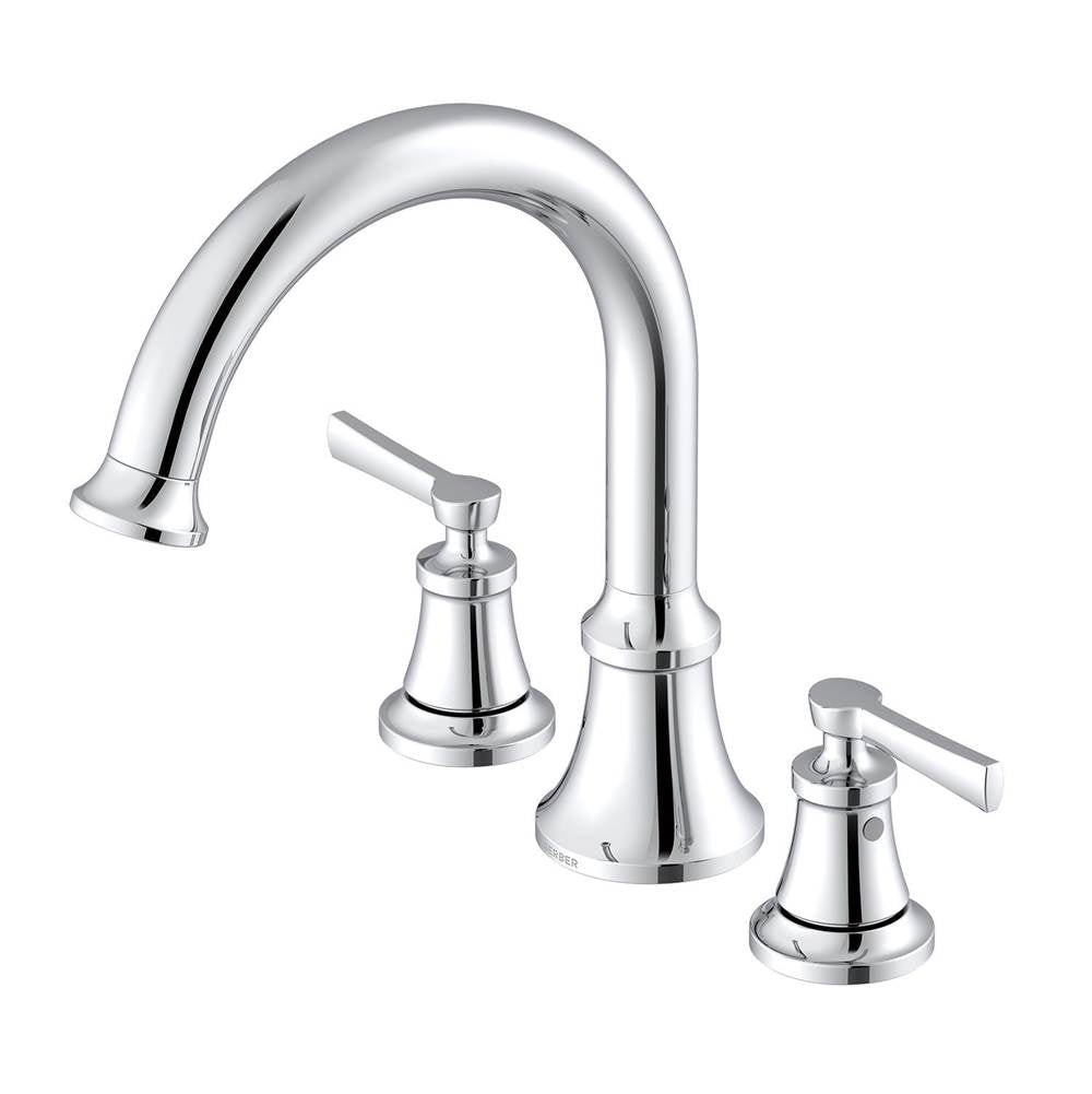 Gerber Plumbing - Northerly 2H Roman Tub Trim Kit w/out Spray Chrome - Chrome