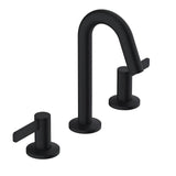 Amalfi Trim Line 2H Widespread Lavatory Faucet w/ Metal Touch Down Drain 1.2gpm Chrome