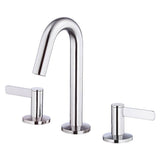 Gerber Plumbing - Amalfi Trim Line 2H Widespread Lavatory Faucet w/ Metal Touch Down Drain 1.2gpm Chrome - Chrome