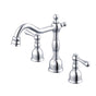 Gerber Plumbing - Opulence 2H Widespread Lavatory Faucet w/ Metal Touch Down Drain 1.2gpm Chrome - Chrome
