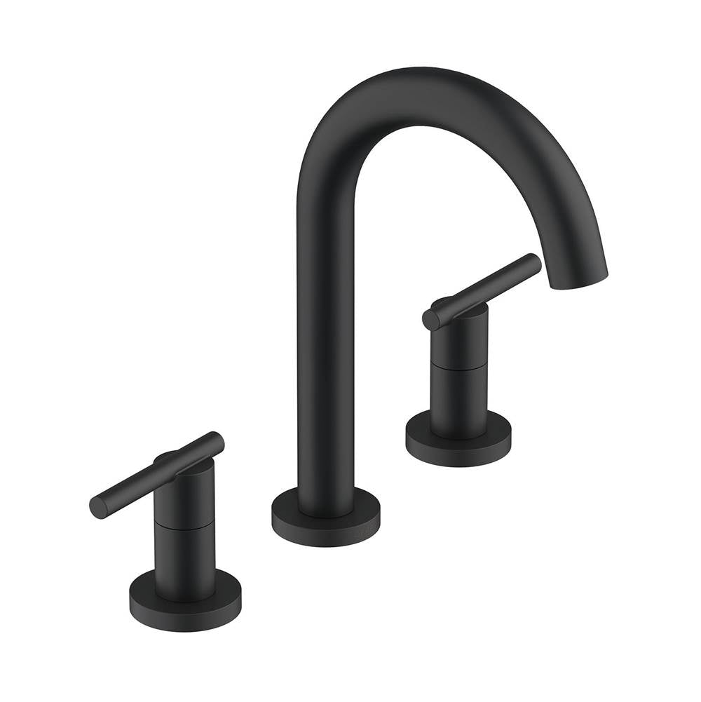 Parma Trim Line 2H Widespread Lavatory Faucet w/ Metal Touch Down Drain 1.2gpm Chrome