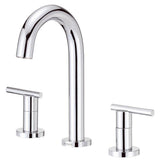 Gerber Plumbing - Parma Trim Line 2H Widespread Lavatory Faucet w/ Metal Touch Down Drain 1.2gpm Chrome - Chrome