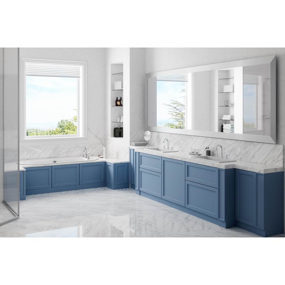 Parma 2H Roman Tub Trim Kit w/out Spray Chrome