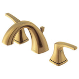 Gerber Plumbing - Vaughn 2H Widespread Faucet w/ Metal Pop-Up Drain 1.2gpm Brushed Bronze - Brushed Bronze