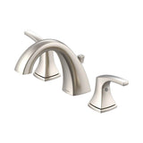 Gerber Plumbing - Vaughn 2H Widespread Faucet w/ Metal Pop-Up Drain 1.2gpm Brushed Nickel - Brushed Nickel
