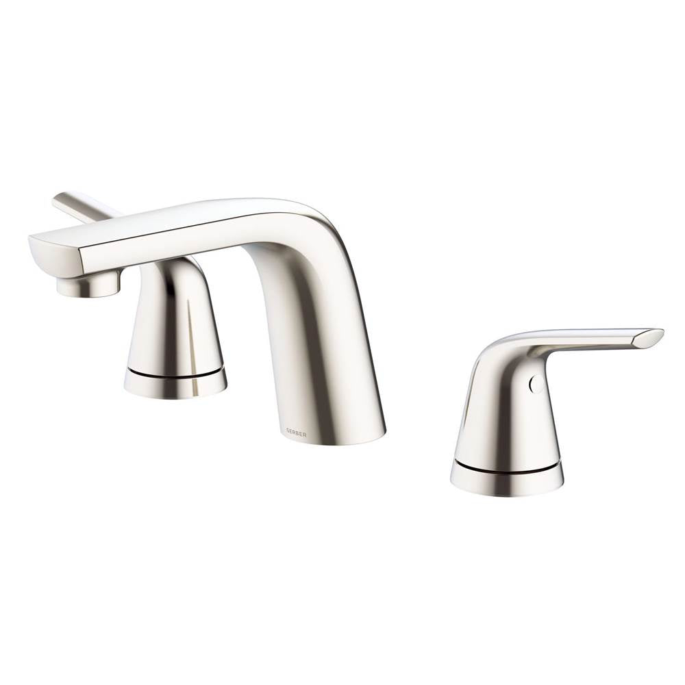 Gerber Plumbing - Lemora 2H Widespread Lavatory Faucet w/ Metal Touch-Down Drain 1.2gpm Brushed Nickel - Brushed Nickel