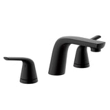 Lemora 2H Widespread Lavatory Faucet w/ Metal Touch-Down Drain 1.2gpm Chrome