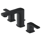 Gerber Plumbing - Tribune 2H Widespread Lavatory Faucet w/ 50/50 Pop-Up Drain 1.2gpm Satin Black - Satin Black