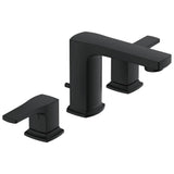Tribune 2H Widespread Lavatory Faucet w/ 50/50 Pop-Up Drain 1.2gpm Satin Black