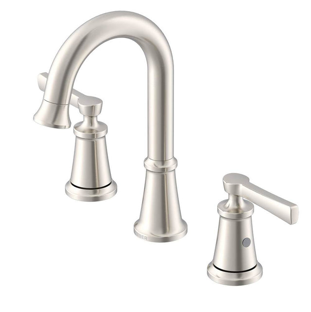 Gerber Plumbing - Northerly 2H Widespread Lavatory Faucet w/ 50/50 Touch Down Drain 1.2gpm Brushed Nickel - Brushed Nickel