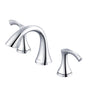 Gerber Plumbing - Antioch 2H Widespread Lavatory Faucet w/ Metal Touch Down Drain 1.2gpm Chrome - Chrome