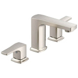 Tribune 2H Widespread Lavatory Faucet w/ Metal Touch Down Drain 1.2gpm Chrome