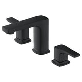 Gerber Plumbing - Tribune 2H Widespread Lavatory Faucet w/ Metal Touch Down Drain 1.2gpm Satin Black - Satin Black