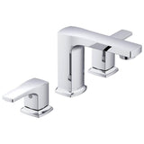 Tribune 2H Widespread Lavatory Faucet w/ Metal Touch Down Drain 1.2gpm Chrome