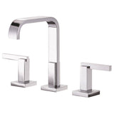 Gerber Plumbing - Sirius Trim Line 2H Widespread Lavatory Faucet w/ Metal Touch Down Drain 1.2gpm Chrome - Chrome