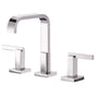 Gerber Plumbing - Sirius Trim Line 2H Widespread Lavatory Faucet w/ Metal Touch Down Drain 1.2gpm Chrome - Chrome