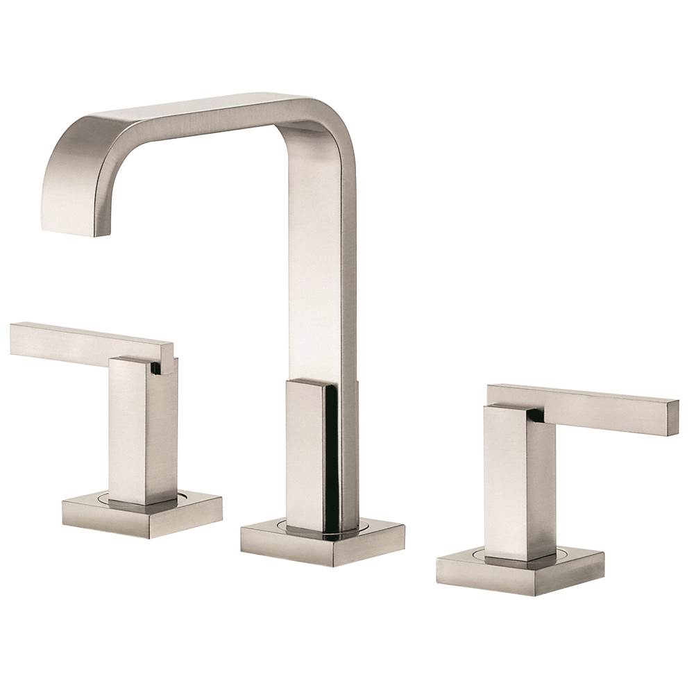 Gerber Plumbing - Sirius Trim Line 2H Widespread Lavatory Faucet w/ Metal Touch Down Drain 1.2gpm Brushed Nickel - Brushed Nickel
