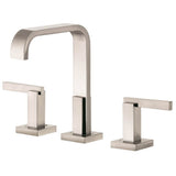 Gerber Plumbing - Sirius Trim Line 2H Widespread Lavatory Faucet w/ Metal Touch Down Drain 1.2gpm Brushed Nickel - Brushed Nickel