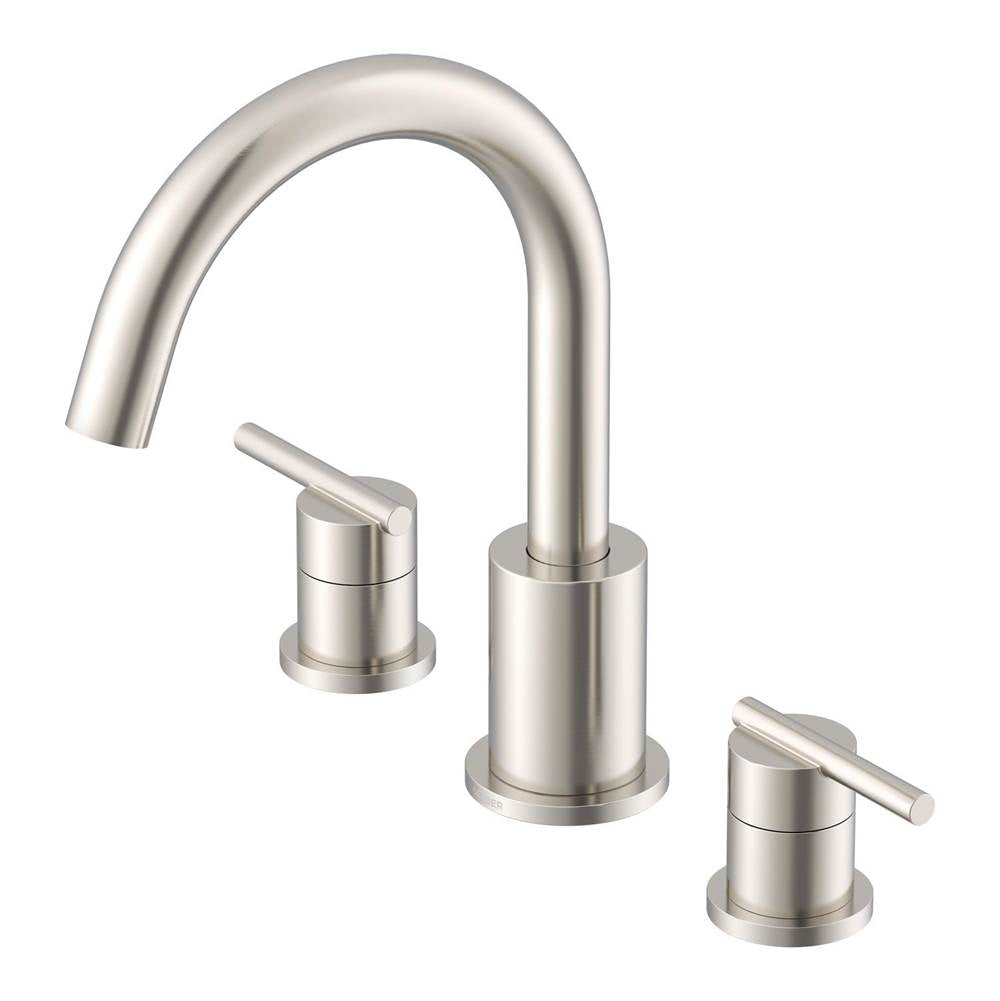 Gerber Plumbing - Parma 2H Roman Tub Trim Kit w/out Spray Brushed Nickel - Brushed Nickel