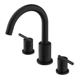 Gerber Plumbing - Parma 2H Roman Tub Trim Kit w/out Spray Satin Black - Satin Black