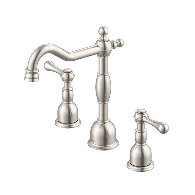 Gerber Plumbing - Opulence 2H Roman Tub Trim Kit w/out Spray Brushed Nickel - Brushed Nickel