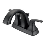 Gerber Plumbing - Vaughn 2H Centerset Lavatory Faucet w/ Metal Pop-Up Drain 1.2gpm Satin Black - Satin Black