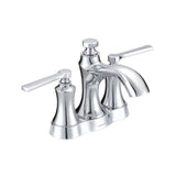 Draper 2H Centerset Lavatory Faucet w/ Metal Pop-Up Drain 1.2gpm Chrome