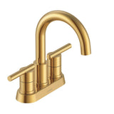 Parma 2H Centerset Lavatory Faucet w/ Metal Touch Down Drain 1.2gpm Chrome