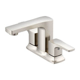 Gerber Plumbing - Tribune 2H Centerset Lavatory Faucet w/ 50/50 Pop-Up Drain 1.2gpm Brushed Nickel - Brushed Nickel