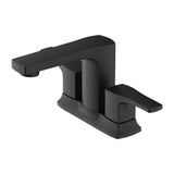 Gerber Plumbing - Tribune 2H Centerset Lavatory Faucet w/ Metal Touch Down Drain 1.2gpm Satin Black - Satin Black