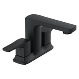 Tribune 2H Centerset Lavatory Faucet w/ 50/50 Pop-Up Drain 1.2gpm Satin Black