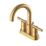 Gerber Plumbing - Parma 2H Centerset Lavatory Faucet w/ Metal Pop-Up Drain 1.2gpm Brushed Bronze - Brushed Bronze