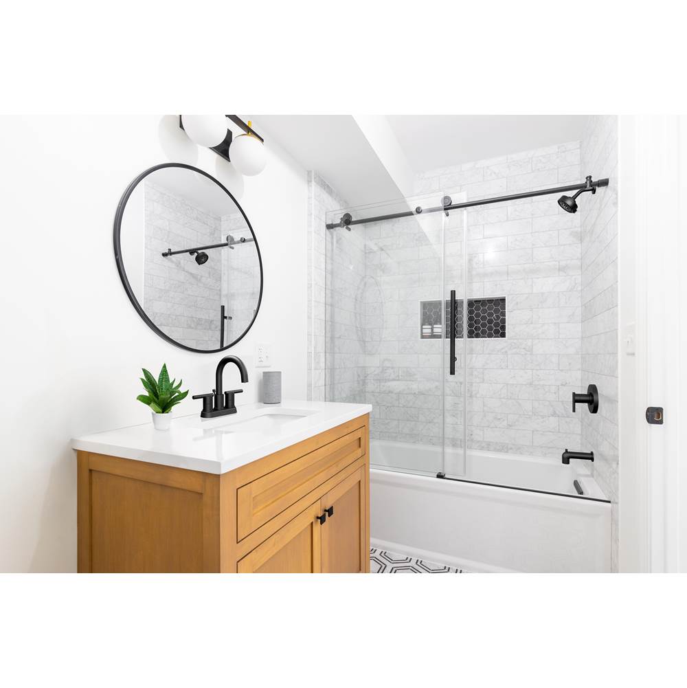 Parma 2H Centerset Lavatory Faucet w/ Metal Pop-Up Drain 1.2gpm Chrome