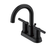 Gerber Plumbing - Parma 2H Centerset Lavatory Faucet w/ Metal Pop-Up Drain 1.2gpm Satin Black - Satin Black