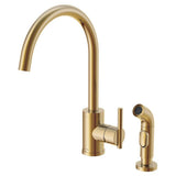 Gerber Plumbing - Parma 1H Kitchen Faucet w/ Spray 1.75gpm/2.2gpm Brushed Bronze - Brushed Bronze