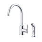 Gerber Plumbing - Parma 1H Kitchen Faucet w/ Spray 1.75gpm/2.2gpm Chrome - Chrome