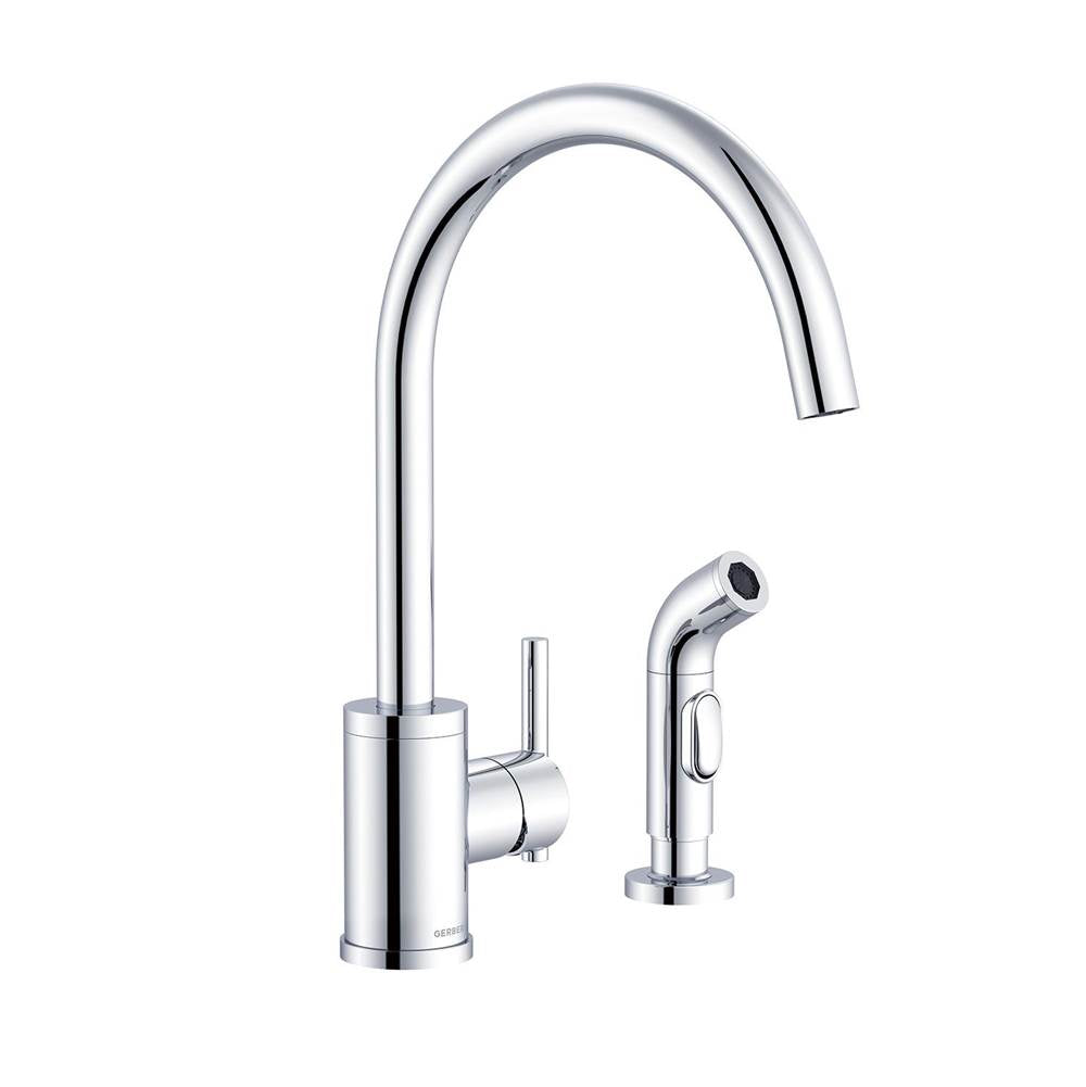 Parma 1H Kitchen Faucet w/ Spray 1.75gpm/2.2gpm Chrome
