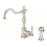 Gerber Plumbing - Opulence 1H Kitchen Faucet w/ Spray 1.75gpm Stainless Steel - Stainless Steel