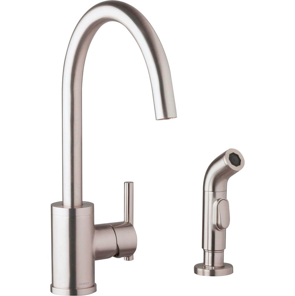 Parma 1H Kitchen Faucet w/ Spray 1.75gpm/2.2gpm Chrome