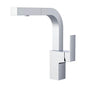 Gerber Plumbing - Mid-Town Trim Line 1H Pull-Out Kitchen Faucet w/ SnapBack Retraction 1.75gpm Chrome - Chrome
