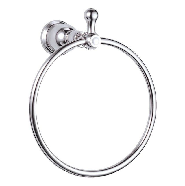 Gerber Plumbing - Opulence Towel Ring Chrome - Chrome